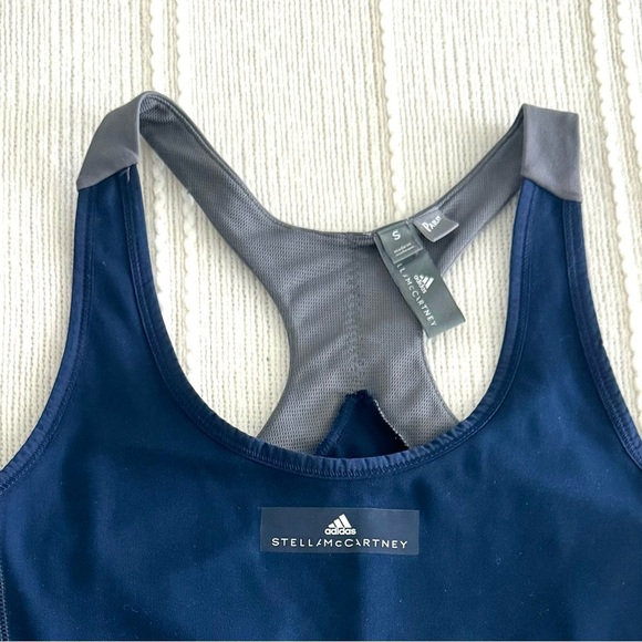 Adidas By Stella McCartney Yoga Comfort Colorblock Tank Top Size Small - Picture 12 of 12